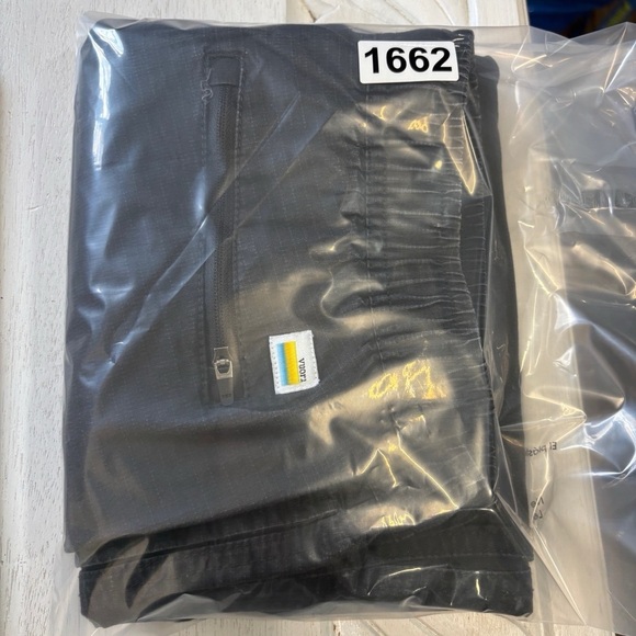 Vuori Ripstop Pant DuraTerra Charcoal M Gray Cotton Stretch Cargo Rise and Shine - Picture 3 of 6